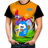 Camisa Camiseta Personalizada Desenho Galinha Pintadinha 03
