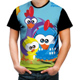 Camisa Camiseta Personalizada Musical Galinha Pintadinha 7