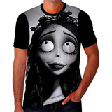 Camisa Camiseta Personalizada Noiva Cadáver Envio