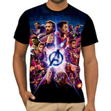 Camisa Camiseta Personalizada Os Vingadores Envio Hoje 04