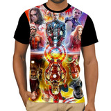 Camisa Camiseta Personalizada Os Vingadores Envio Hoje 07