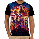 Camisa Camiseta Personalizada Os Vingadores Envio Hoje 10