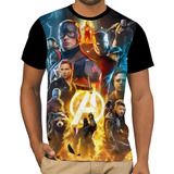 Camisa Camiseta Personalizada Os Vingadores Envio Hoje 11