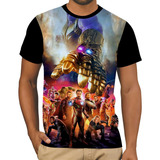 Camisa Camiseta Personalizada Os Vingadores Envio Hoje 12