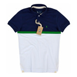 Camisa Camiseta Polo Especial Com Listra Premium Original