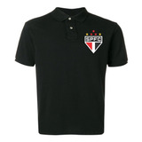 Camisa Camiseta Polo Torcedor Time São Paulo Tricolor Spcf