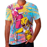 Camisa Camiseta Power Rangers Desenho Todos