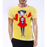 Camisa Camiseta Pucca And Garu Desenho Funny Love Série 10