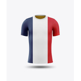 Camisa Camiseta Seleção Francesa França Copa Qatar Time