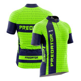 Camisa Camiseta Spt Ii Ciclismo Mc Predator Ref 04 Uv50 