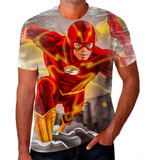 Camisa Camiseta The Flash Super Herói