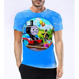 Camisa Camiseta Thomas O Trem E Seus Amigos Infantil Kids 03