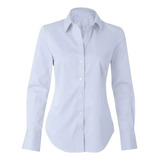 Camisa Camisete Social Feminina Manga Longa Direto Fábrica