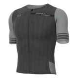 Camisa Ciclismo Euro Ert Sem Gola Carbon Grafeno Mtb Top