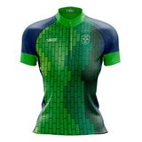 Camisa Ciclismo Feminina Camiseta Blusa Brasil
