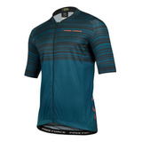 Camisa Ciclismo Free Force Sport Azure