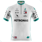 Camisa Ciclismo Masculina Roupa Ciclista Petronas Uv 50 