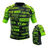 Camisa Ciclismo Mtb Speed Masc Marcio May Graphite Promoção