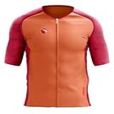 CAMISA CICLISMO UNISSEX EL 3 SALMÃO SÓDBIKE ZIPER FULL M