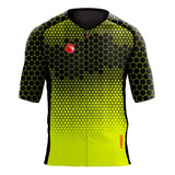 Camisa Ciclismo Unissex Elite E2 a Sódbike Fps 50 Ziper Full