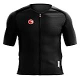 CAMISA CICLISMO UNISSEX PRÓ PR 3 PRETA SÓDBIKE ZIPER FULL M 
