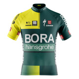 Camisa Ciclista Masculina Pro Tour Bora Dry Fit Proteção Uv