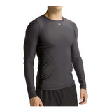 Camisa Cinza Térmica Segunda Pele Compressão Fps 50 Uv Kanxa