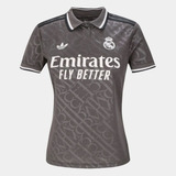 Camisa Clube adidas Real Madrid Iii 2024 25 Marrom Original
