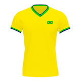 Camisa Copa Mundo Brasil Torcedor 2022