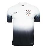 Camisa Corinthians 2025 Degradê- Branco E Preto- Oficial