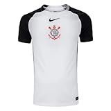 Camisa Corinthians I 2025-26 Torcedor Masculina - Branca -BR- Alfa- G- Regular- Corinthians-