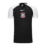 Camisa Corinthians II 2025-26 Torcedor Masculina - Preta E Branca -BR- Alfa- G- Regular- Corinthians-