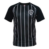 Camisa Corinthians Preto Listra Oficial