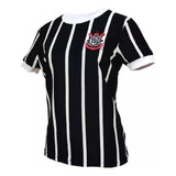 Camisa Corinthians Retrô Democracia 1982 Feminina Licenciada