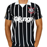 Camisa Corinthians Spr Kalunga Original Retrô Listrada 1990