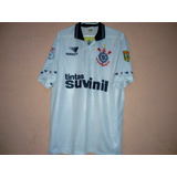 Camisa Corinthians Suvinil Pach Paz 1996