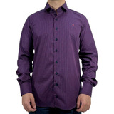 Camisa Country Masculina Manga Longa Slim Fit Xadrez Sr