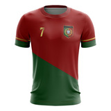 Camisa Cristiano Ronaldo Cr7 Portugal Dryfit
