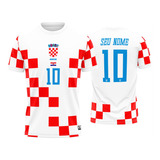 Camisa Croácia Copa Do Mundo Personalizada
