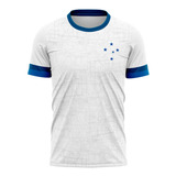 Camisa Cruzeiro Dry Branca Masculina Oficial