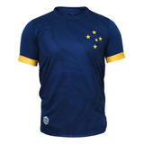 Camisa Cruzeiro Estrelas Celeste Gold Licenciada