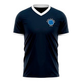 Camisa Cruzeiro Retrô Collection Masculina Azul