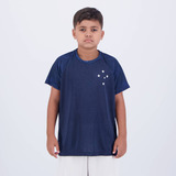 Camisa Cruzeiro Token Infantil Azul