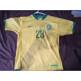 Camisa Da Seleção Brasileira Do Robinho