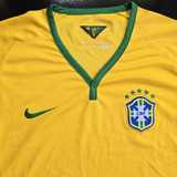 Camisa Da Seleção Brasileira Feminina Original Nike 2014 P