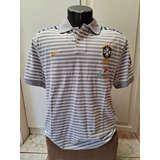 Camisa Da Seleção Brasileira Pólo Oficial Tamanho Gg