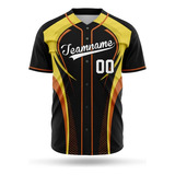 Camisa De Beisebol Impressa Em 3d Personalizada 2025