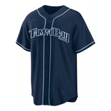 Camisa De Beisebol Personalizada Impressa Em 3d Do Tampa Bay