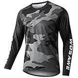 Camisa De Ciclismo Downhill Masculina Manga