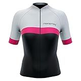 Camisa De Ciclismo Feminina Márcio May Sport Pink Strip